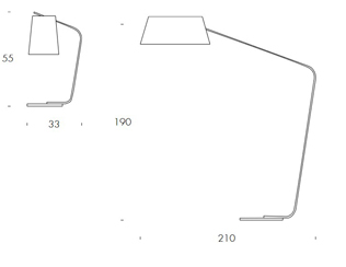 rivalto lampada tonin casa misure