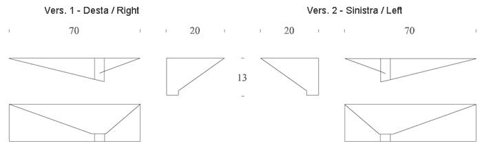 Albatros Shelf Tonin Casa dimensions
