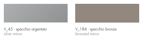 Skin mirror Tonin Casa finishes