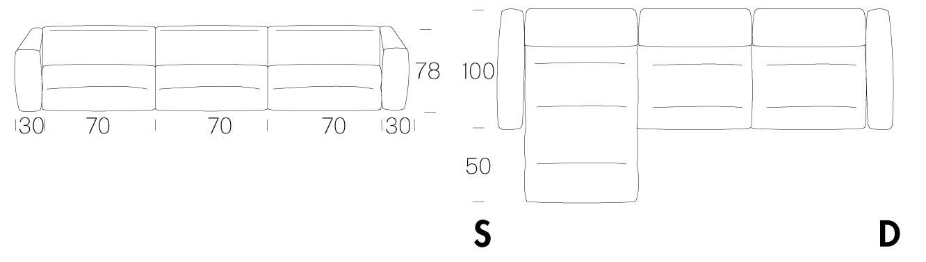Astoria Sofa Tonin Casa dimensions