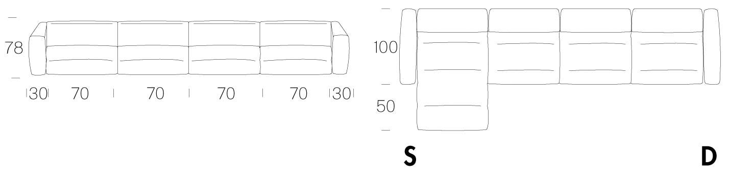 Astoria Sofa Tonin Casa dimensions