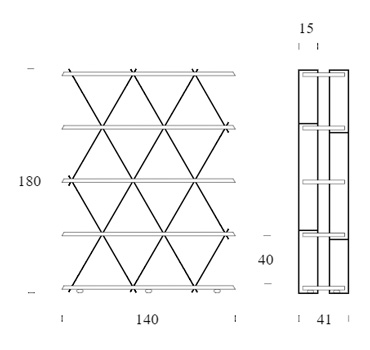 Castle-bookcase-Tonin-Casa-dimensions