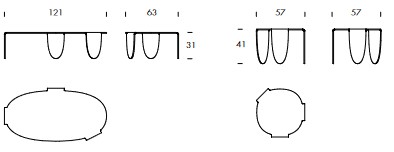 Arturo Tonin Casa Coffee Table sizes