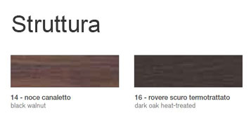 Rea Coffee table Tonin Casa finishes