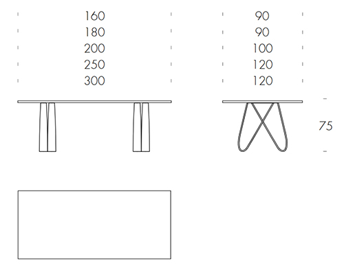 Butterfly-rectangular-molded-table-Tonin-Casa-dimensions