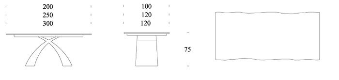 misure piani legno massello tonin casa tokyo fisso