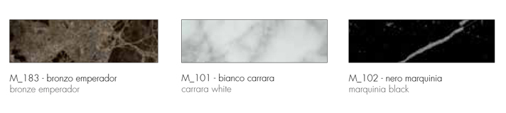 rimini tavolino tonin casafiniture base in marmo