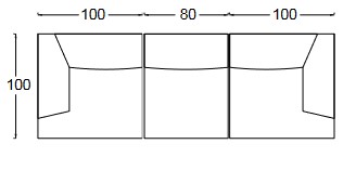 Dimensions of Balmoral Sofa Twils
